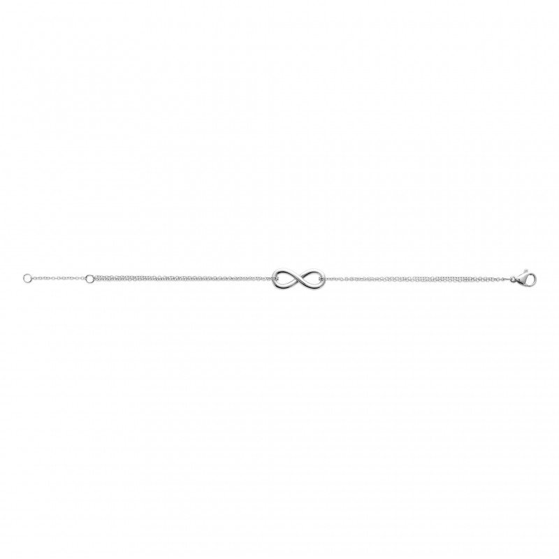 Bracelet infini acier - Bijouterie La Petite Française Bracelet infini acier - Bijouterie La Petite Française