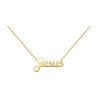 Collier Jésus plaqué Or - Bijouterie La Petite Française