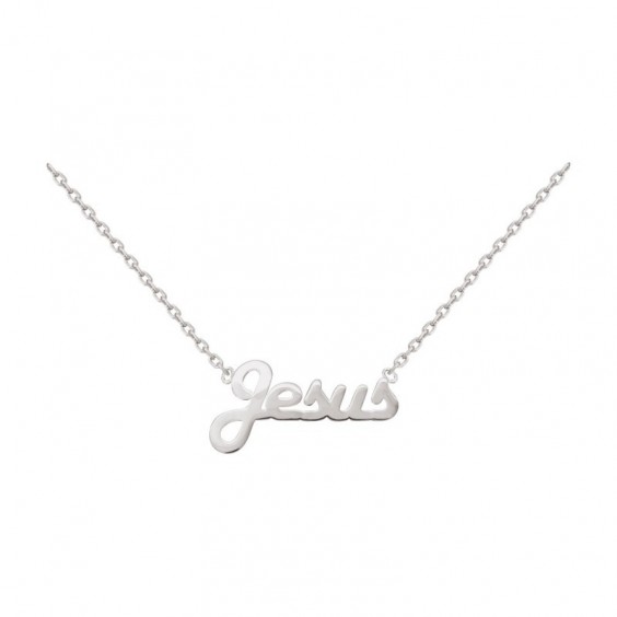 Collier Jésus Argent - Bijouterie La Petite Française