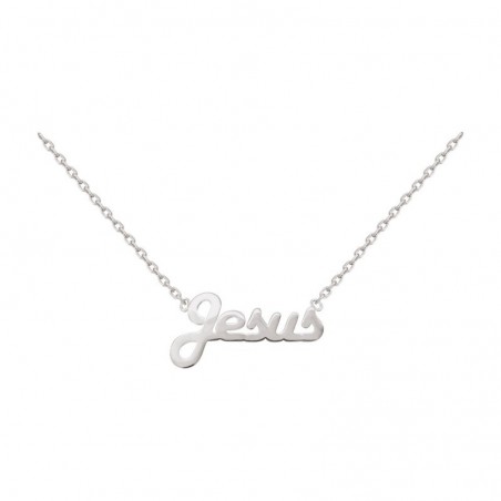 Collier Jésus Argent - Bijouterie La Petite Française