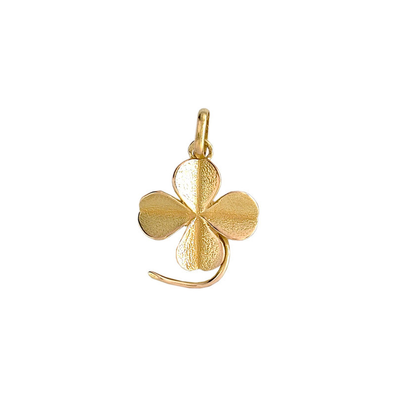 Pendentif trèfle fabrication Fabrication Française- Bijouterie La Petite Française