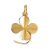 Pendentif trèfle fabrication Fabrication Française- Bijouterie La Petite Française