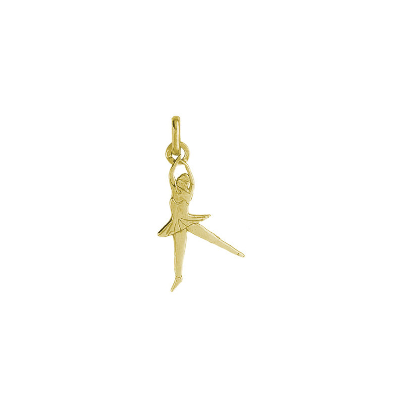 Pendentif danseuse Or 9 carats  - Bijouterie La Petite Française