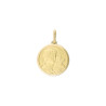 Médaille Saint Jean-Baptiste Or 9 carats  - 20 mm - Bijouterie La Petite Française