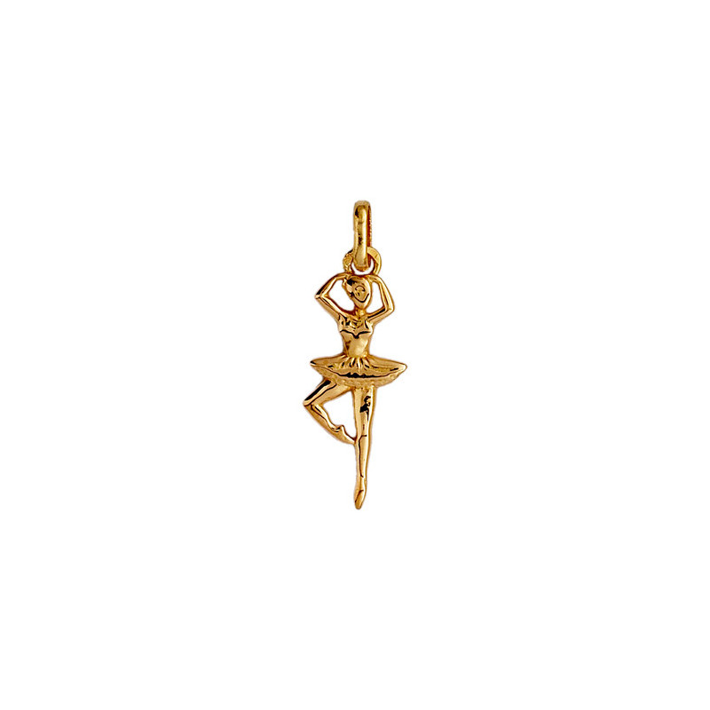 Pendentif danseuse Or 9 carats  - Bijouterie La Petite Française