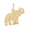 Pendentif éléphant Or 9 carats  - 19 x 18 MM - Bijouterie La Petite Française