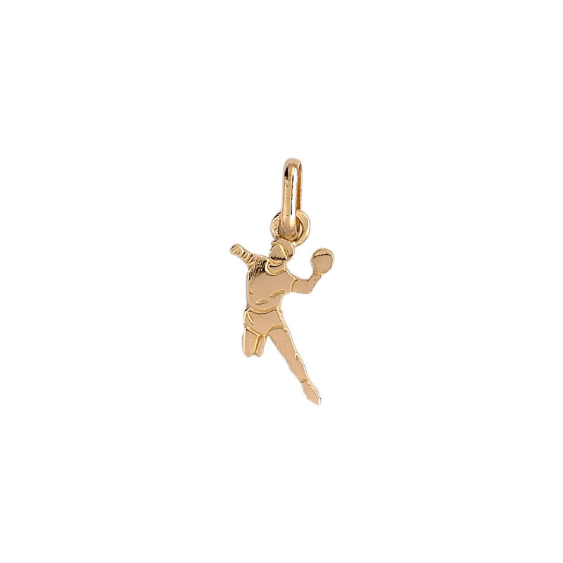 Pendentif Handball Or 9 carats  - Bijouterie La Petite Française