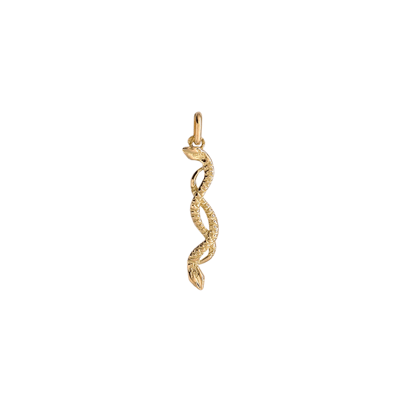 Pendentif serpents Or 9 carats  - Bijouterie La Petite Française