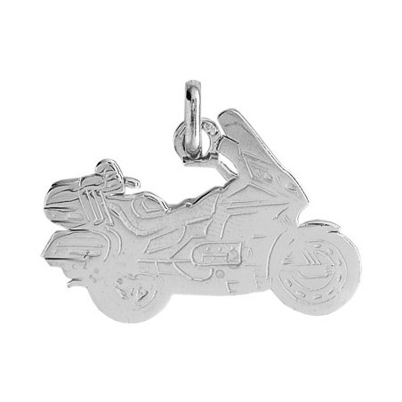 Pendentif moto Goldwing Or 9 carats  - Bijouterie La Petite Française