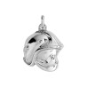 Pendentif casque de pompier Or 9 carats  