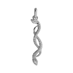 Pendentif serpents Or 9 carats  - Bijouterie La Petite Française