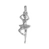Pendentif danseuse Or 9 carats  - Bijouterie La Petite Française