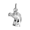 Pendentif tête de cheval hennissant Or 9 carats  - Bijouterie La Petite Française
