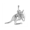 Pendentif kangourou  Or 9 carats  