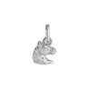 Pendentif tête de cheval Or 9 carats  14 MM 