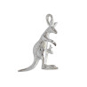 Pendentif kangourou et son petit Or 9 carats  