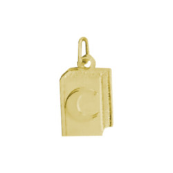 Pendentif Coran Or 9 carats  