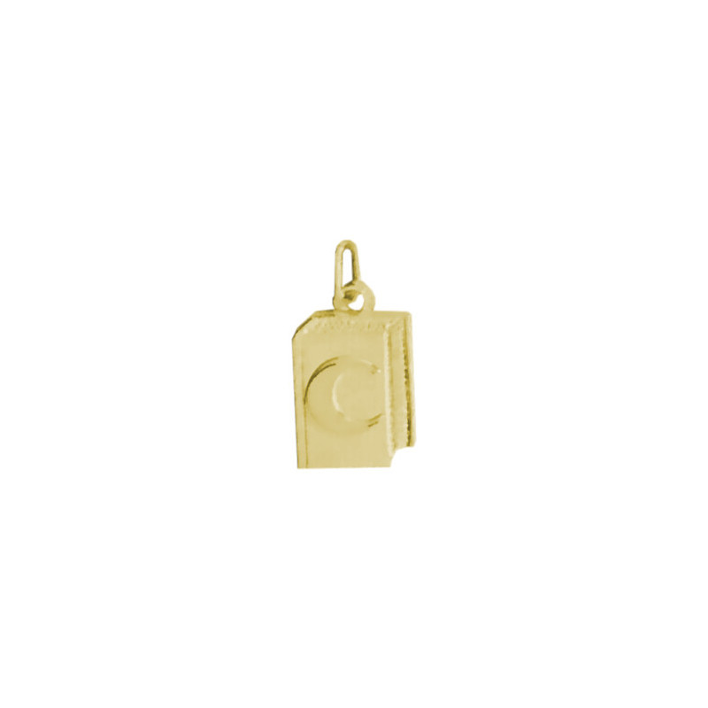 Pendentif Coran Or 9 carats  