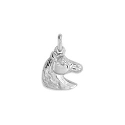 Pendentif tête de cheval Or 9 carats  19 MM 
