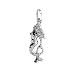 Pendentif sirène Or 9 carats  - Bijouterie La Petite Française