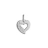 Pendentif coeur je t'aime Or 9 carats  