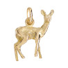 Pendentif biche Or 9 carats  
