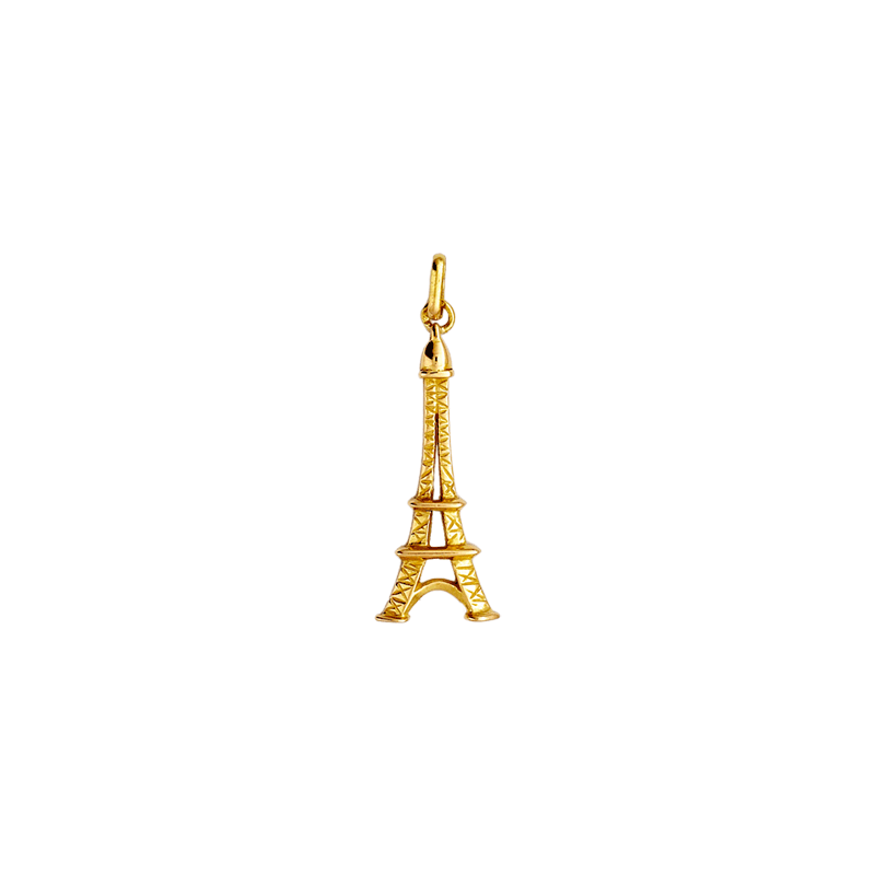 Pendentif tour Eiffel Or 9 carats  - 35 MM 