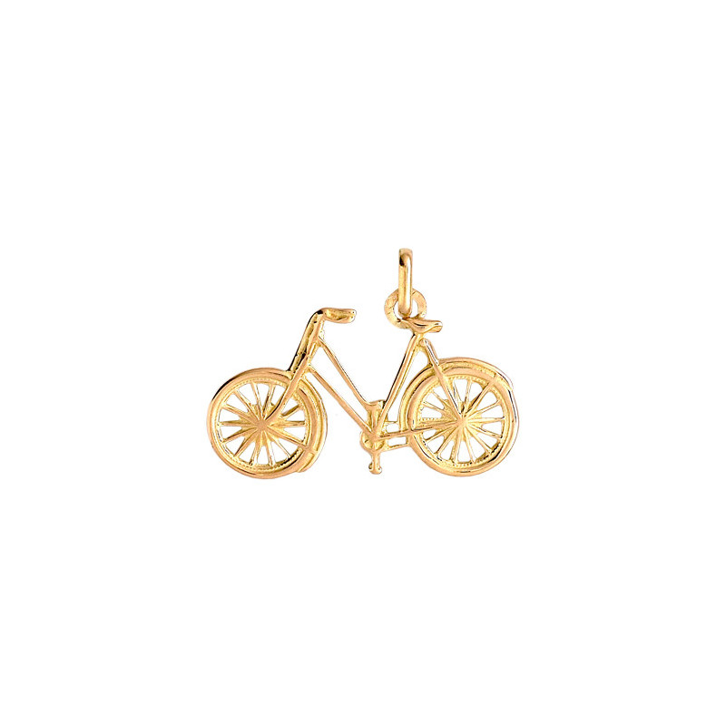 Pendentif vélo de route Or 9 carats  - Bijouterie La Petite Française