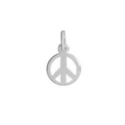 Pendentif Peace and Love Or 9 carats  