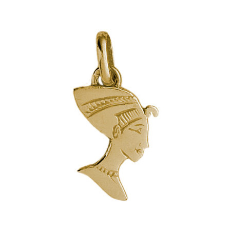 Pendentif Néfertiti Or 9 carats  