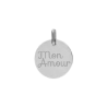 Pendentif Mon amour Or 9 carats  