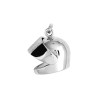 Pendentif casque moto Or 9 carats  - Bijouterie La Petite Française