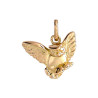 Pendentif chouette or 9 carats  - Bijouterie La Petite Française