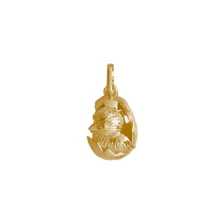 Pendentif poussin Or 9 carats