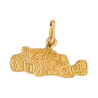 Pendentif voiture de course Or 9 carats  - Bijouterie La Petite Française