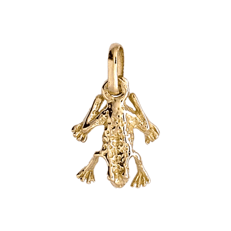 Pendentif grenouille Or 9 carats  - 17 MM- Bijouterie La Petite Française