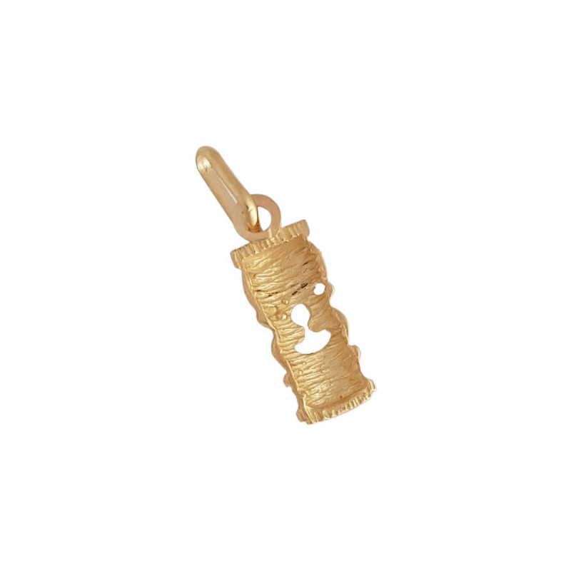 Pendentif Tiki Polynésien Or 9 carats  