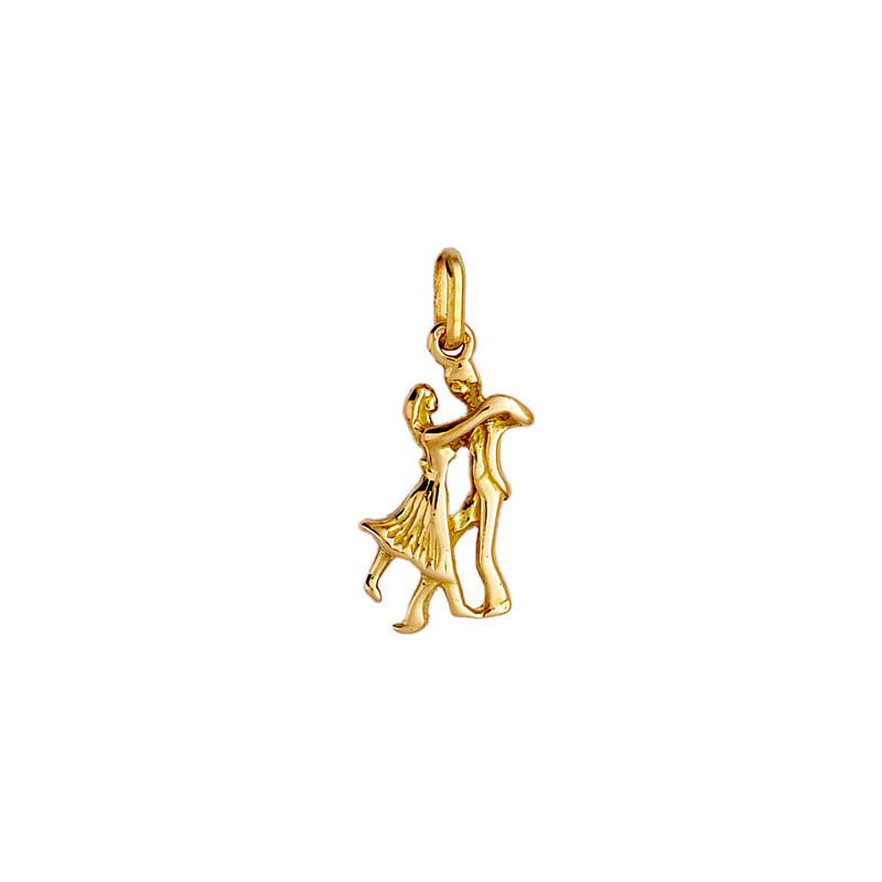 Pendentif danseurs Or 9 carats   - Bijouterie La Petite Française