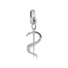 Pendentif caducée Ordre des médecins Or 9 carats  gris  - BijouterieLa Petite Française