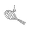 Pendentif raquette de tennis Or 9 carats  - Bijouterie La Petite Française