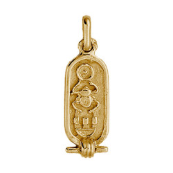 Pendentif cartouche Egyptien Or 9 carats