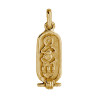 Pendentif cartouche Egyptien Or 9 carats