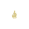 Pendentif pomme croquée or 9 carats  