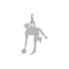 Pendentif joueur de bowling  or 9 carats  - Bijouterie La Petite Française