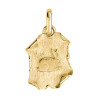 Médaille lapin parchemin Or 9 carats