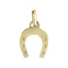 Pendentif fer à cheval Or 9 carats  12x10 MM - Bijouterie La Petite Française