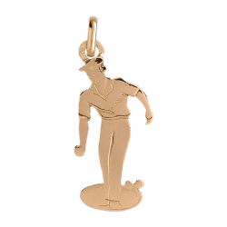 Pendentif bouliste Or 9 carats  - Bijouterie La Petite Française