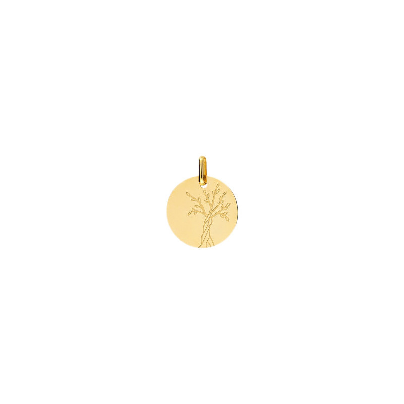 Médaille arbre de vie Or 9 carats  - Bijouterie La Petite Française