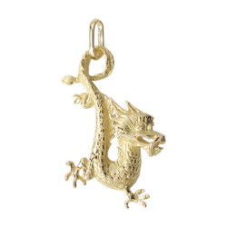 Pendentif dragon Or 9 carats- Bijouterie La Petite Française
