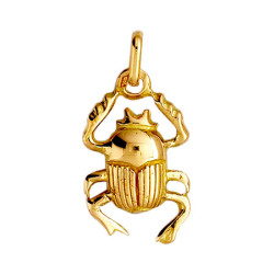 Pendentif scarabée Or 9 carats  